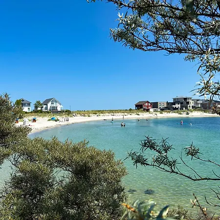 Semesterbostad Herzmuschel Erste Reihe, Dachterrasse, Schleiblick, Garten, Carport, Gaskamin, Sauna, Terrasse, Strandkorb, Aussenrolllaeden Olpenitz